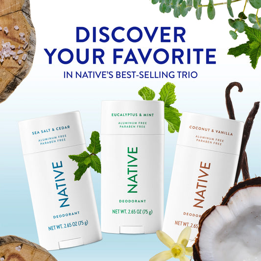 Natural Freshness Deodorant Trio