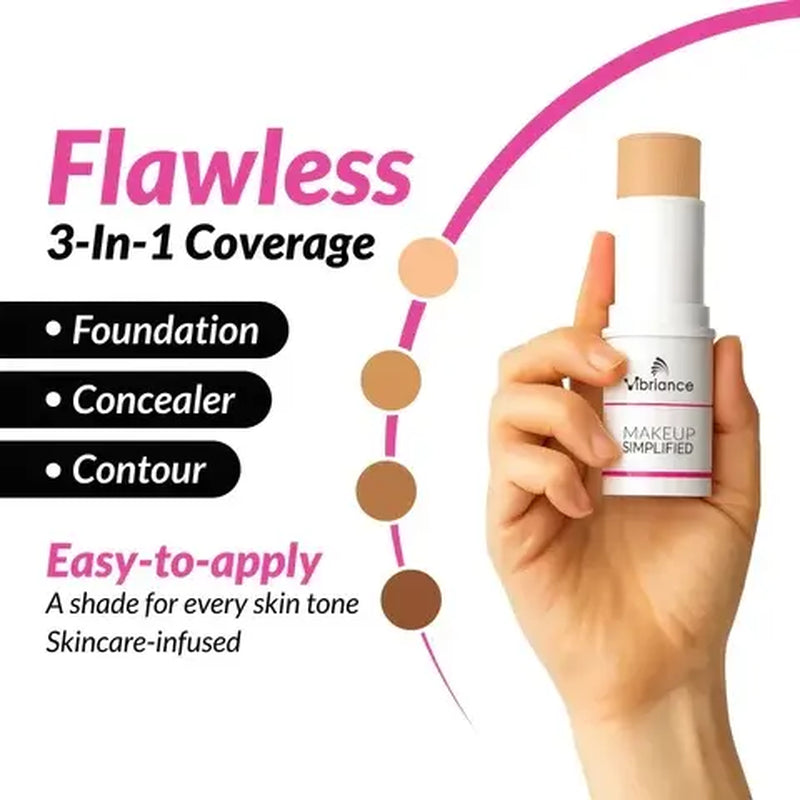 Vibriance Complexion Stick - Hydrating Flawless Coverage for a Glowing Complexion