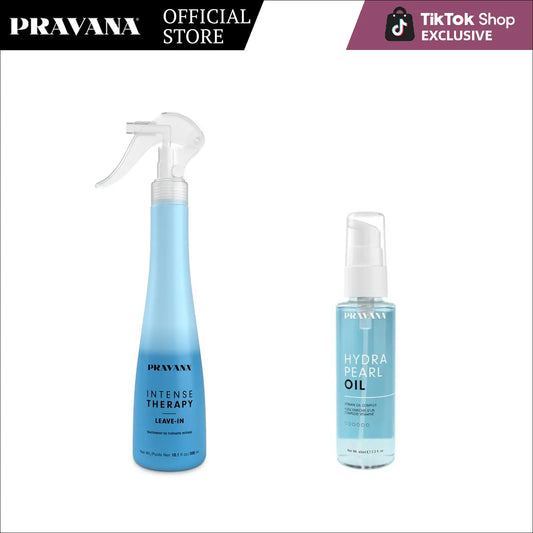 PRAVANA Intense Therapy Leave-In 10Oz: Hydrating Mist + Hydra Pearl Oil 2.2 Oz